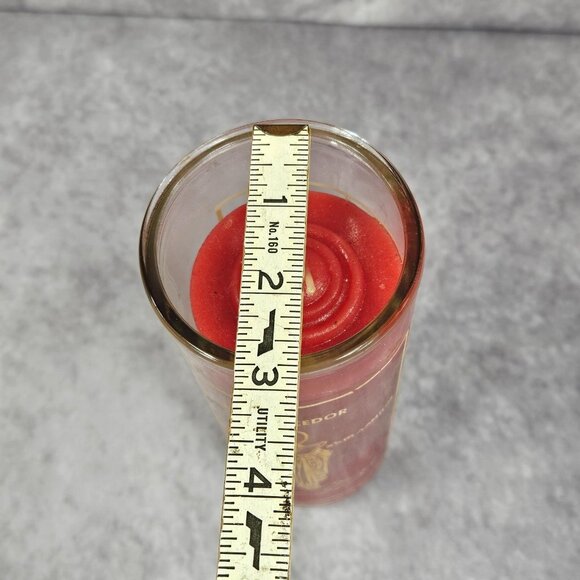 Prayer to Saint Undoer San Deshacedor 8.5" Red Glass Candle Botanica Shamanic - Picture 10 of 10